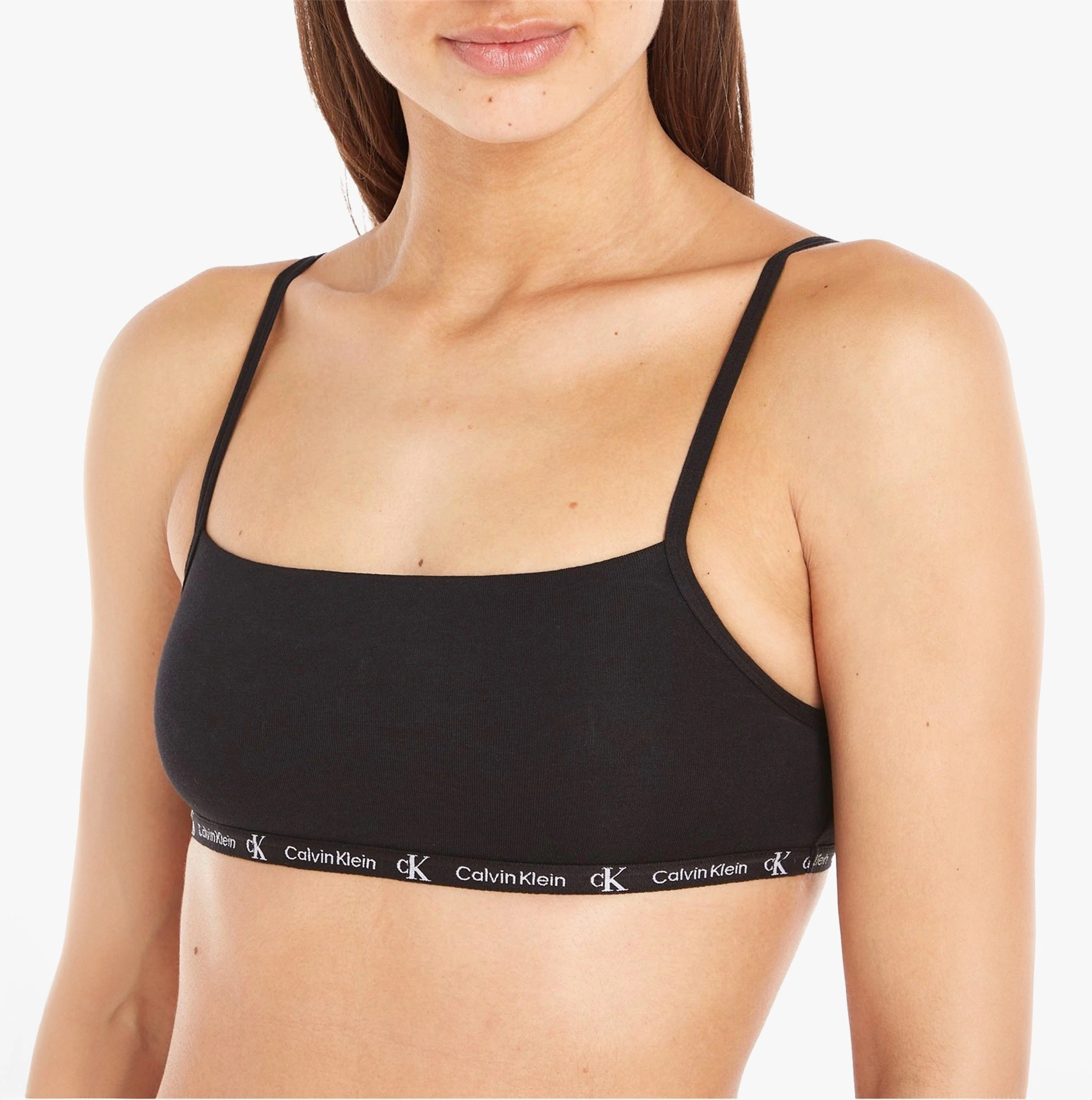 Calvin Klein 90s Tiger Print Bralette - Black, Iconic Comfort!